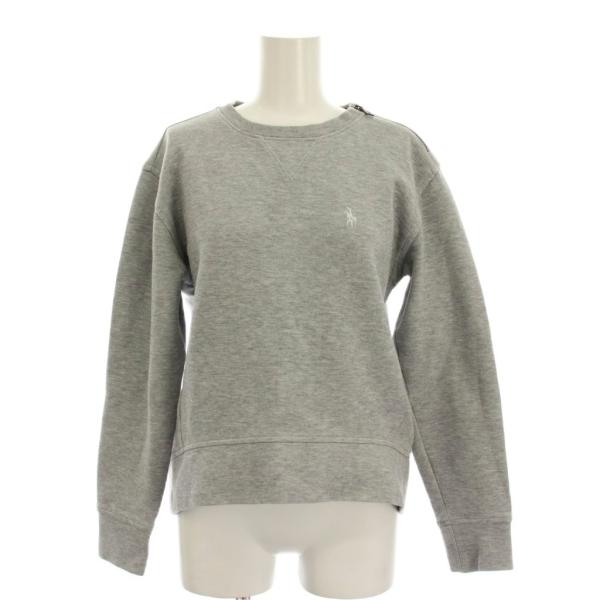 ポロ ラルフローレン POLO RALPH LAUREN トレーナー スウェット XS グレー 長袖...