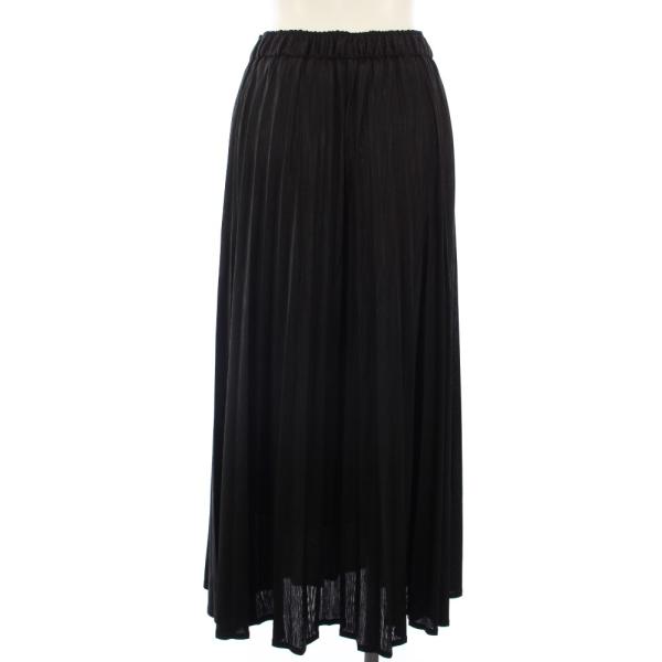 ジーナシス JEANASIS プリーツスカート イージー ロング F ブラック JS050385MC...