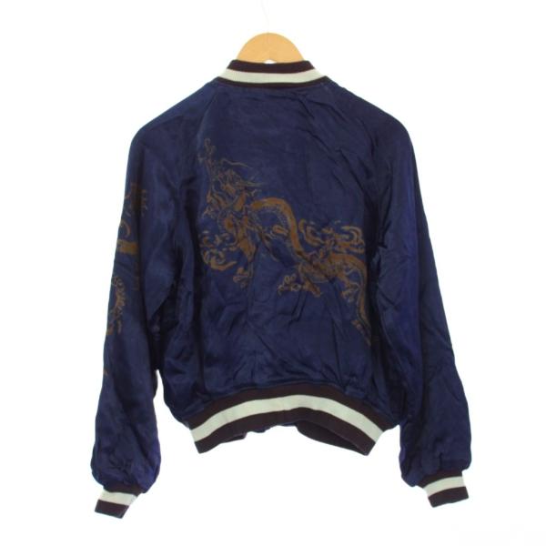 I'm from JAPAN 聖林 スカジャン ジャケット ブルゾン 1 紺 /KH レディース