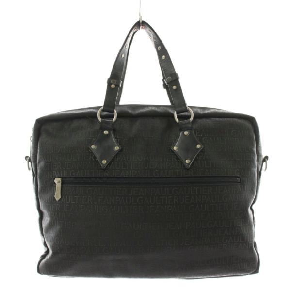 ジャンポールゴルチエ Jean Paul GAULTIER ハンドバッグ トートバッグ ロゴ 総柄 ...
