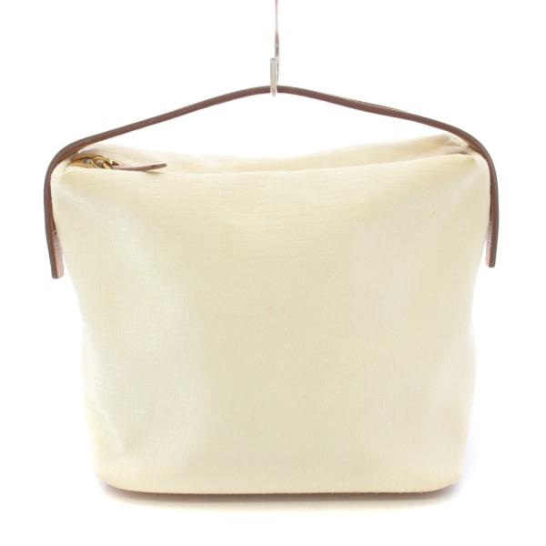 ロエベ LOEWE ハンドバッグ バイカラー キャンバス アイボリー ベージュ /BB ■OH レデ...