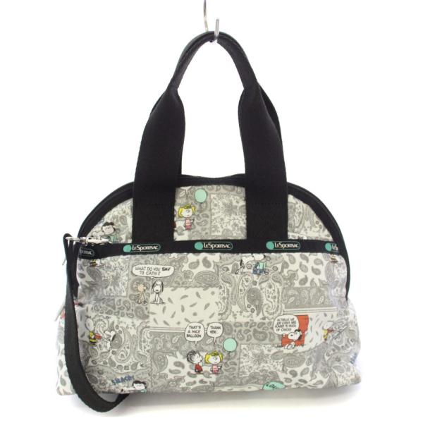 レスポートサック LesportSAC PEANUTS スヌーピー 2WAY ショルダーバッグ ハン...