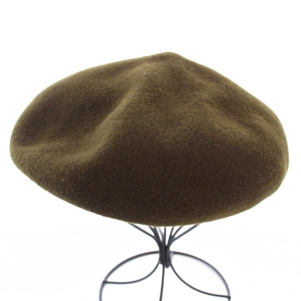 カムズアンドゴーズ COMESANDGOES ベレー帽 帽子 ウール カーキ /TK メンズ