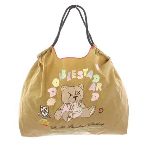 ダブルスタンダードクロージング ダブスタ BALL&amp;CHAIN トートバッグ ハンドバッグ ロゴ 刺...