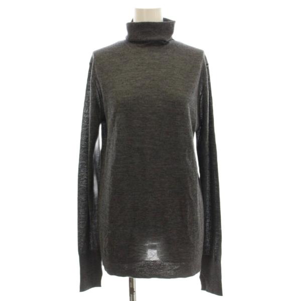 トゥモローランド TOMORROWLAND B 21AW カシミヤ ニット タートルネック カットソ...