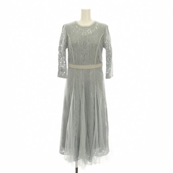 アプワイザーリュクス Apuweiser Luxe フォーマル ドレス 総レース ワンピース ロング...