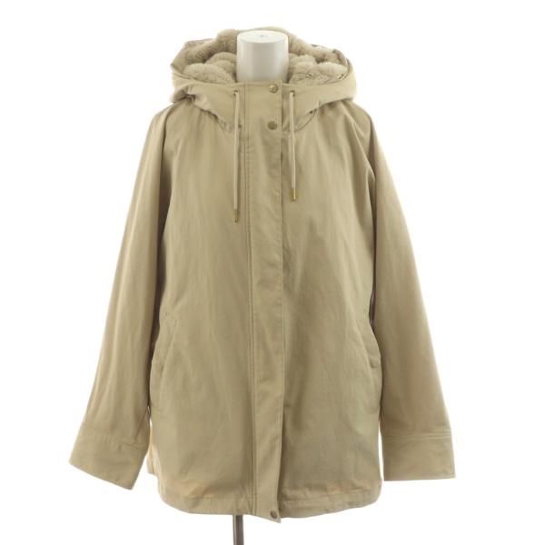 プラステ PLST マウンテンパーカ 3way フード ライナー付き アウター XL ベージュ 12...