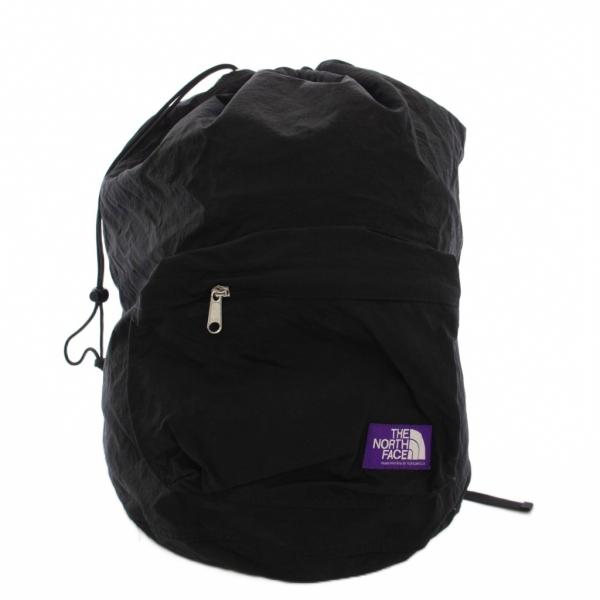 ノースフェイス パープルレーベル コーデュラリップストップナップサック リュックサック バッグ 黒 ...