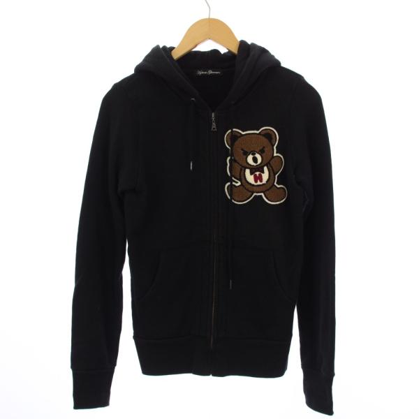 ヒステリックグラマー HYSTERIC GLAMOUR パーカー ジャケット ジップアップ くま F...