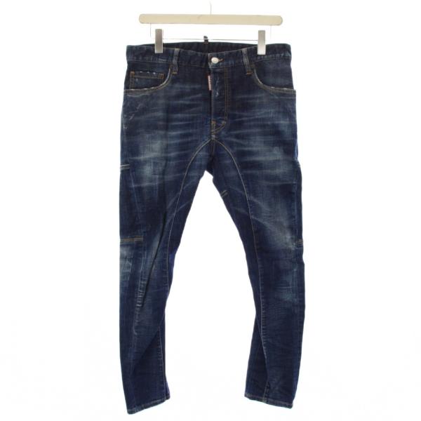 ディースクエアード DSQUARED2 22AW TIDY BIKER バイカーデニムパンツ ジーン...