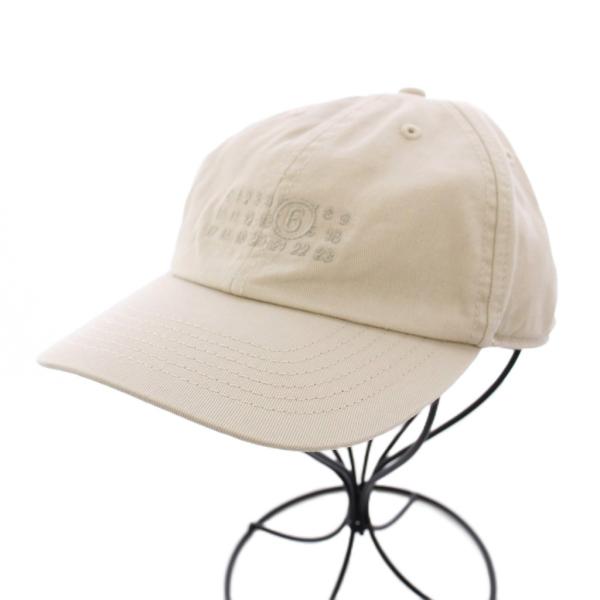 未使用品 エムエムシックス メゾンマルジェラ MM6 Maison Margiela キャップ 帽子...