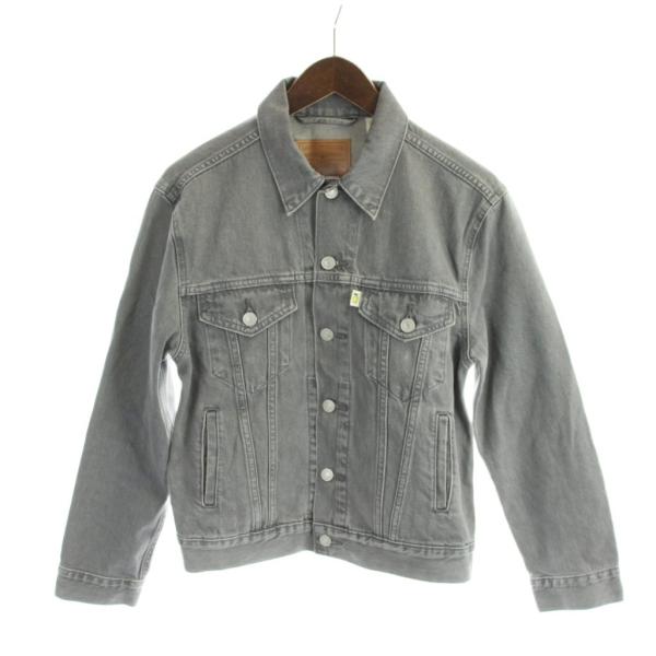 リーバイスプレミアム Levis PReMIUM デニムジャケット ジージャン 上着 XS グレー ...