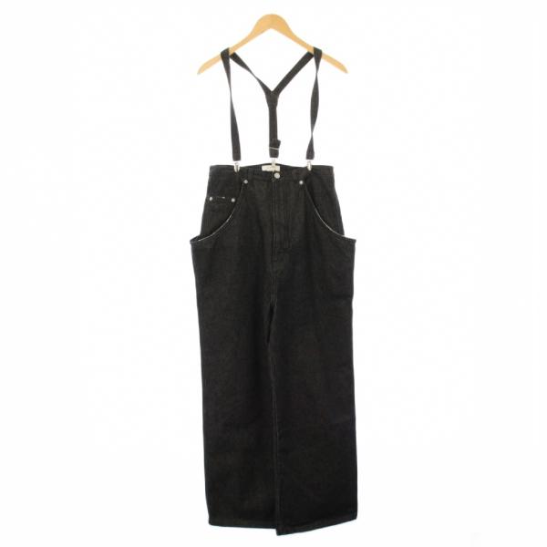 アメリヴィンテージ Ameri VINTAGE デニムパンツ ジーンズ ワイド ジップフライ サスペ...