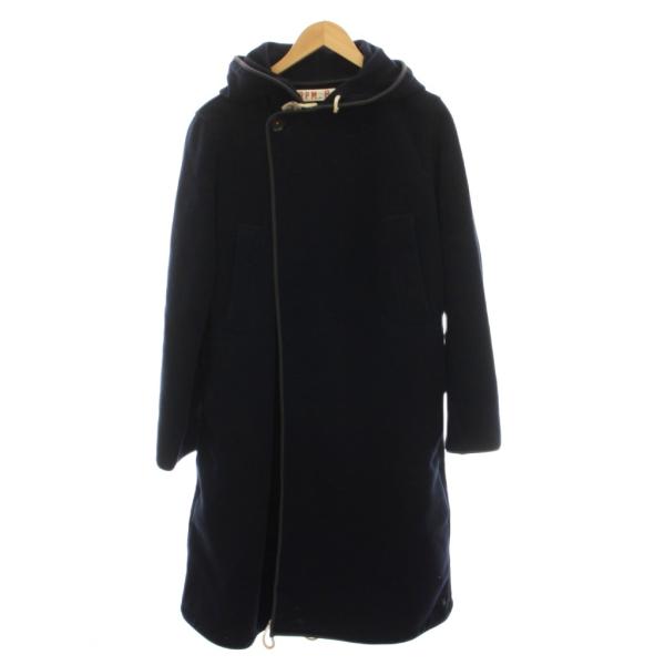 フォーティーファイブアールピーエム  45R 45rpm ＆ ロングコート アウダー 3 紺 ネイビ...