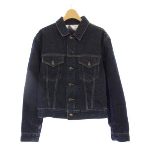 グッチ GUCCI デニムジャケット ジージャン Gジャン 46 青 /KH メンズ