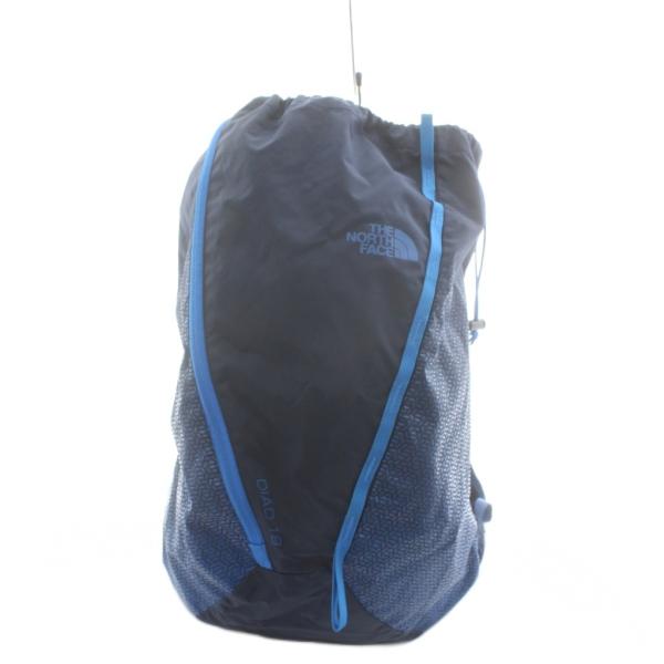 ザノースフェイス THE NORTH FACE リュックサック バックパック ロゴ ナイロン 青 ブ...