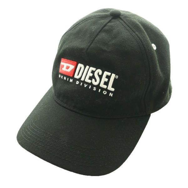 ディーゼル DIESEL デニム ディヴィジョン DENIM DIVISION キャップ 帽子 黒 ...