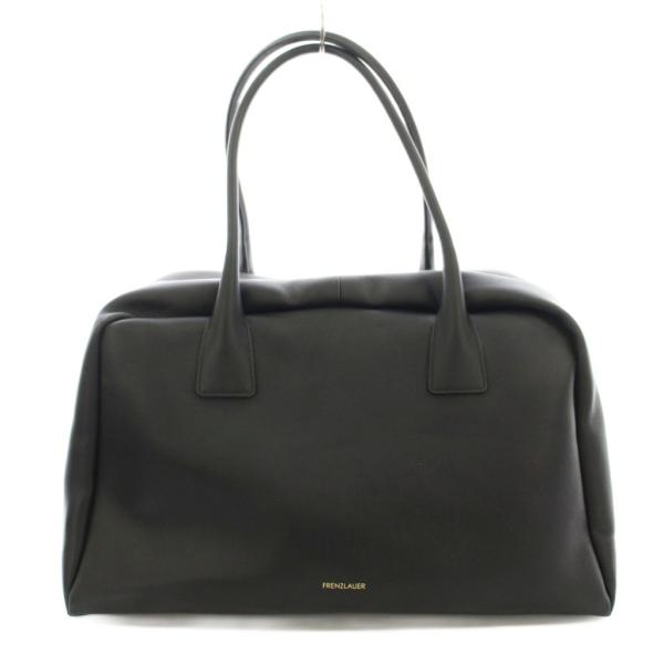 フランツロアー FRENZLAUER BOWLING BAG ボーリングバッグ ボストン レザー 黒...