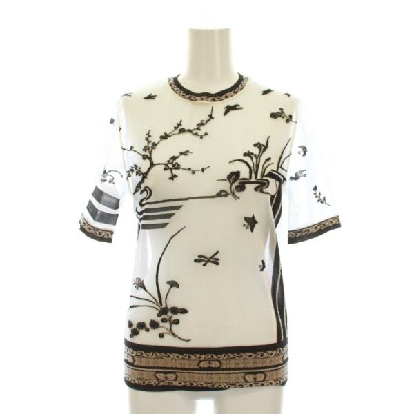 マメクロゴウチ Mame Kurogouchi 25SS Nature Pattern Sheer ...