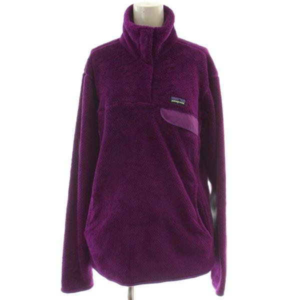 パタゴニア Patagonia リツール スナップT プルオーバー ジャケット フリース L 紫 長...