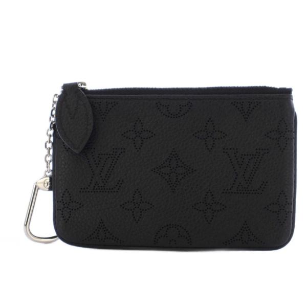ルイヴィトン LOUIS VUITTON ポシェット クレ ブラック マヒナ コインケース 小銭入れ...
