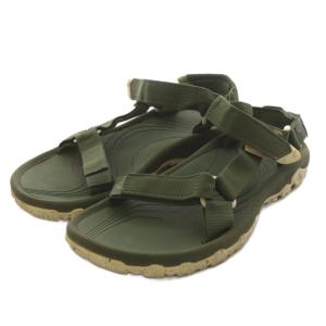 テバ Teva サンダル ストラップ 24.0cm 緑 グリーン /AN27 レディース