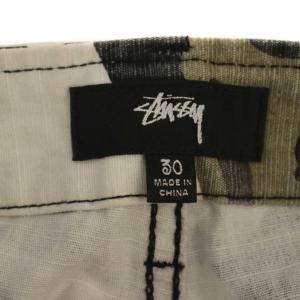 ステューシー STUSSY カーゴパンツ ジッ...の詳細画像2
