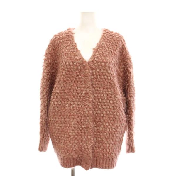 クラネ CLANE MIX LOOP MOHAIR KNIT CARDIGAN ニット カーディガン...