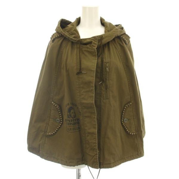 ヒステリックグラマー HYSTERIC GLAMOUR ポンチョ パーカー ジャケット ミリタリー ...