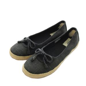 アグ オーストラリア UGG australia パンプス リボン 24.0cm 黒 ブラック 1008397 /AN21 レディース