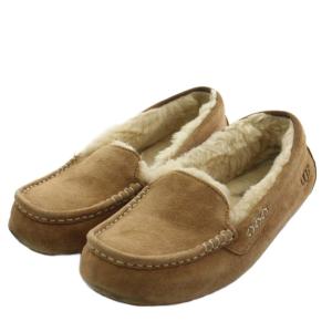 アグ オーストラリア UGG australia モカシン ムートン ボア 24.0cm ベージュ 3312 /AN67 ●D レディース