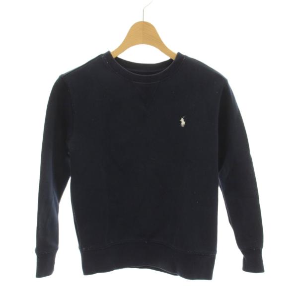 ポロ ラルフローレン POLO RALPH LAUREN トレーナー スウェット 8 140cm 紺...