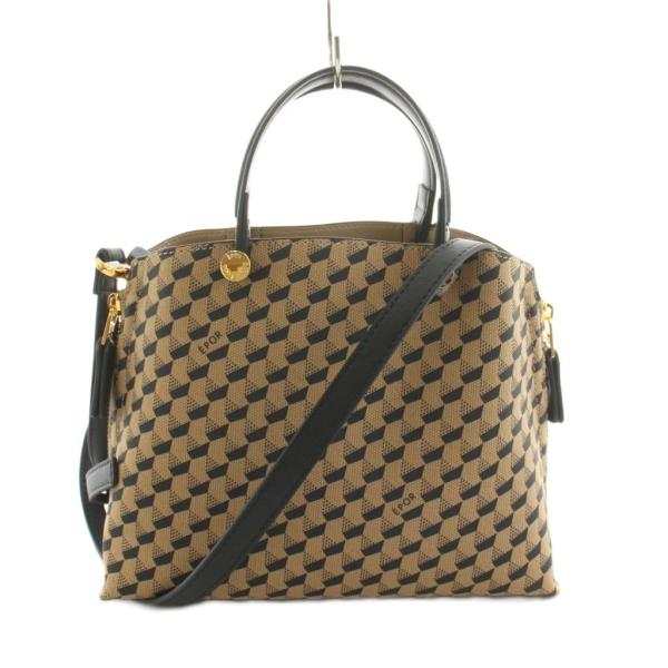 未使用品 ロペ ROPE EPOR Y BAG ショルダーバッグ ハンドバッグ 総柄 フェイクレザー...