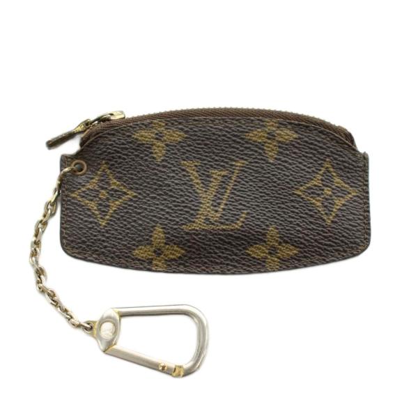 ルイヴィトン LOUIS VUITTON エテュイクレピア モノグラム 小銭入れ コインケース 茶 ...