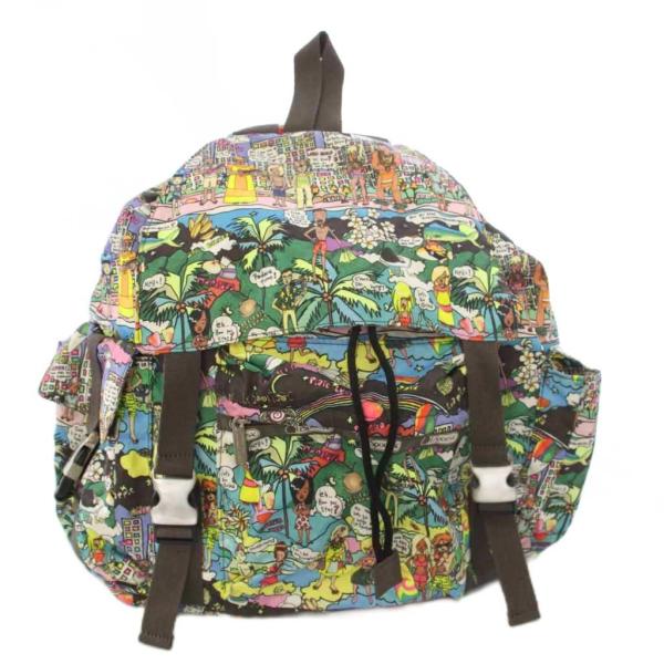 レスポートサック LesportSAC エイミー デービス リュックサック デイパック 総柄 マルチ...