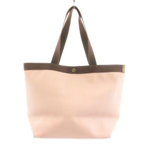 エルベシャプリエ Herve Chapelier リュクス 舟型トートバッグ コーテッドキャンバス ピンク /KU レディース