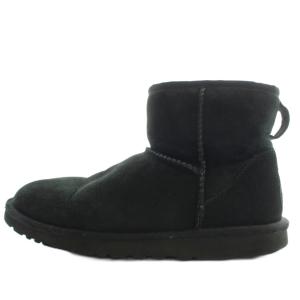 アグ オーストラリア UGG australia クラシック ミニ W CLASSIC MINI ムートンブーツ ショートブーツ 23.0cm 黒 ブラック 5854 /AN43