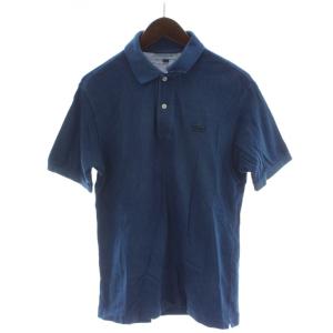 ラコステ LACOSTE ポロシャツ FR 3 青 半袖 ワンポイント /GG メンズ