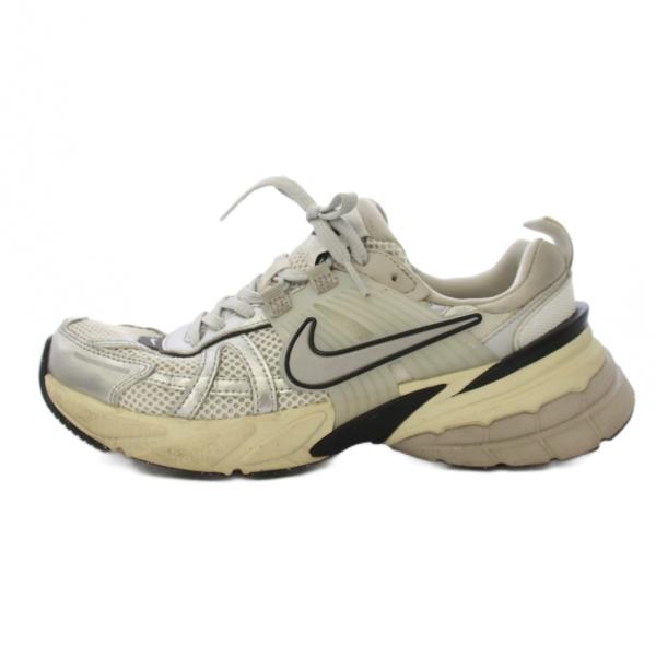 ナイキ NIKE W V2K RUN SUMMIT スニーカー シューズ US7 シルバー 白 FD...