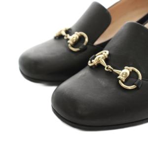 グッチ GUCCI パンプス スクエアトゥ チ...の詳細画像2