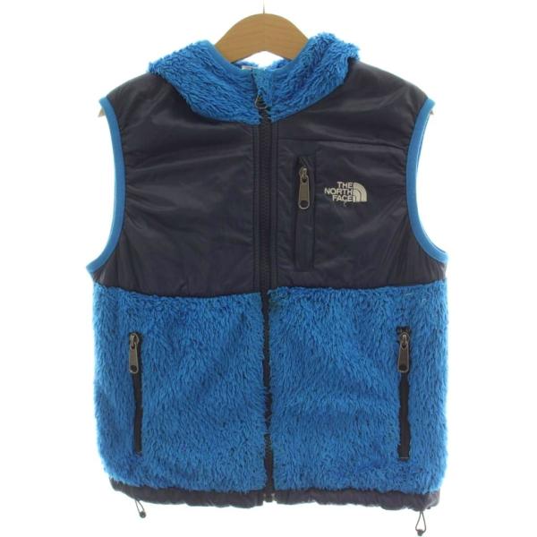 ザノースフェイス THE NORTH FACE ジップアップベスト 子ども服（男の子用） 130 青...