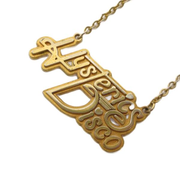 ヒステリックグラマー HYSTERIC GLAMOUR ヒステリックスディスコ ネックレス ロゴプレ...
