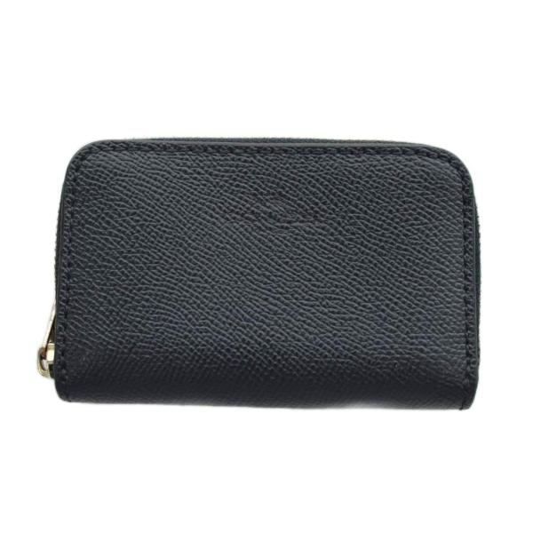 コーチ COACH 小銭入れ コインケース レザー 黒 ブラック /AN レディース