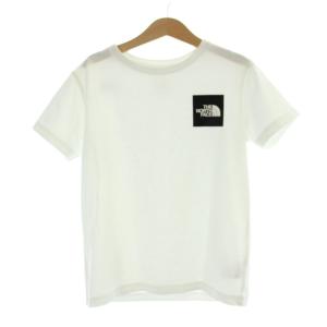 ザノースフェイス THE NORTH FACE ショートスリーブスモールスクエアロゴティー Tシャツ 子ども服（男の子用） 130 白 ホワイト