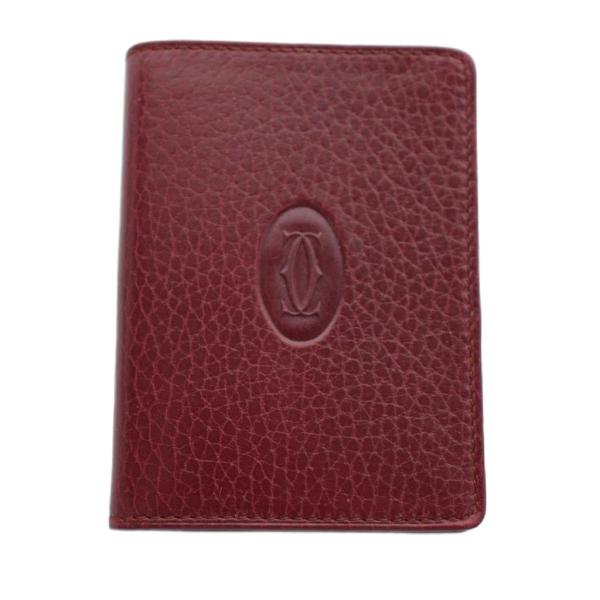 カルティエ Cartier マストライン メモカバー レザー ボルドー /AN ■OH レディース