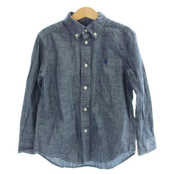 ラルフローレン RALPH LAUREN シャツ 子ども服（男の子用） 6 120cm紺 ネイビー ...
