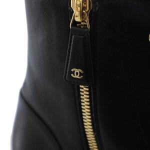 シャネル CHANEL コンバットブーツ ショ...の詳細画像5