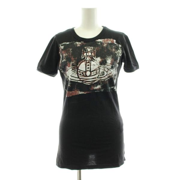 ヴィヴィアンウエストウッド ANGLOMANIA Tシャツ カットソー 半袖 クルーネック オーブ ...