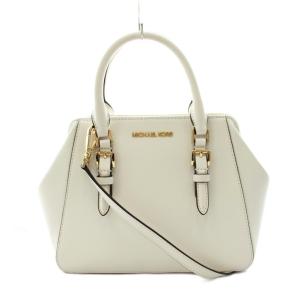 マイケルコース MICHAEL KORS ショルダーバッグ ハンドバッグ レザー 白 ホワイト 35T0GCFM2L /KU レディース