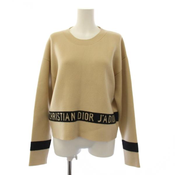 クリスチャンディオール Christian Dior カシミヤニット セーター 長袖 ロゴ I40 ...
